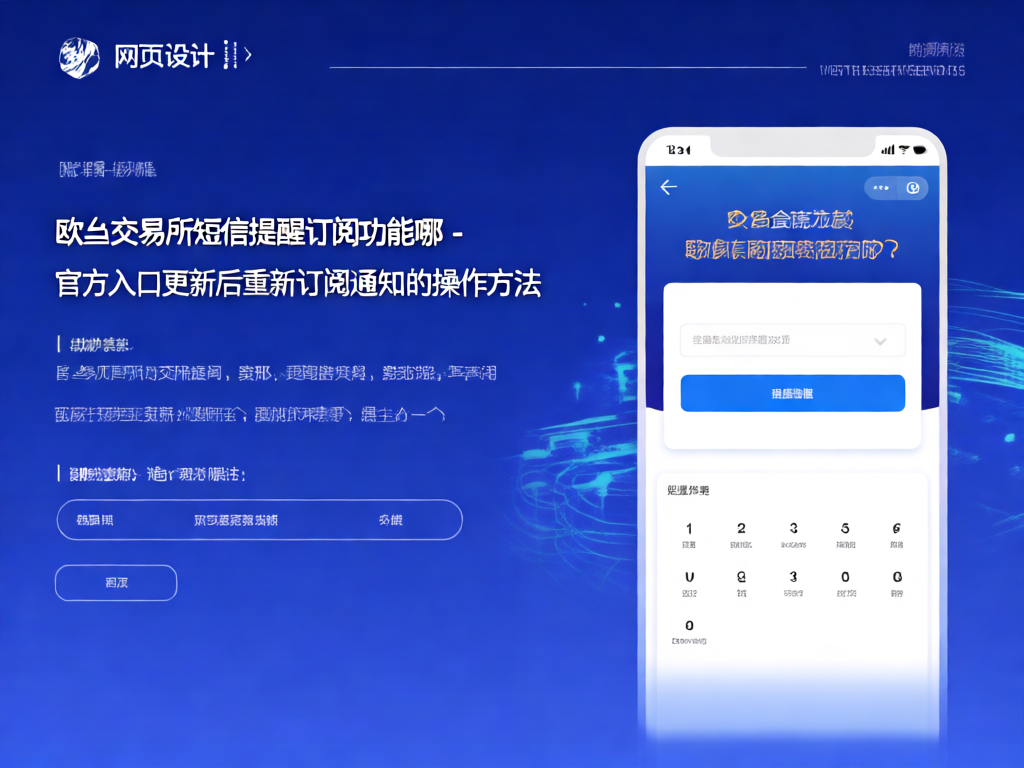 欧易交易所短信提醒界面